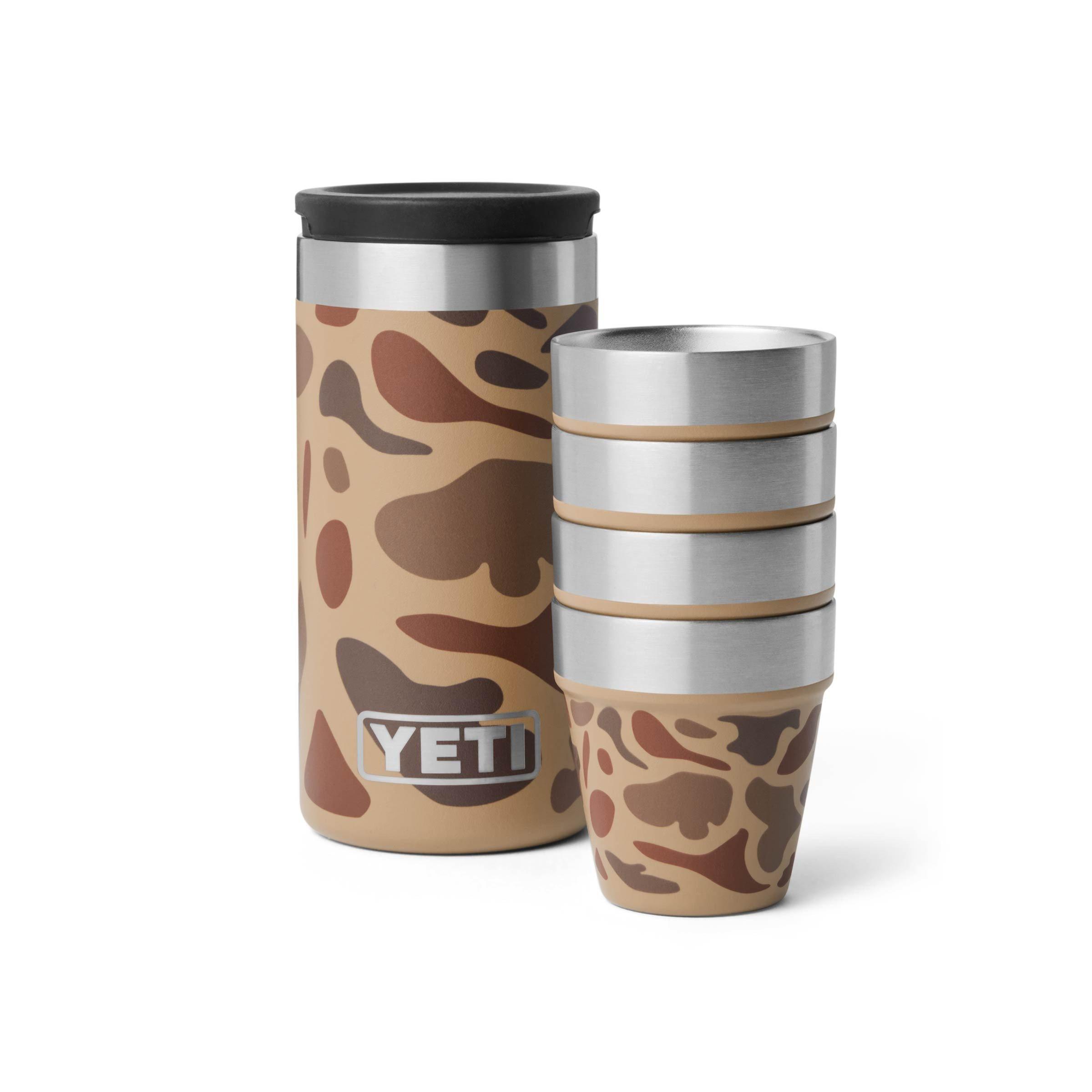 Yeti Shot Glasses - 44 ML in Brown