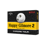 Balles Chrome Tour Truvis &ndash; Chandails et b&acirc;tons de hockey Happy Gilmore 2 &ndash; &Eacute;dition limit&eacute;e