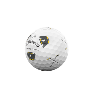 Prior Generation - Limited Edition - Chrome Tour Truvis Golf Balls - Happy Gilmore 2 Hockey Jersey + Sticks CALLAWAY