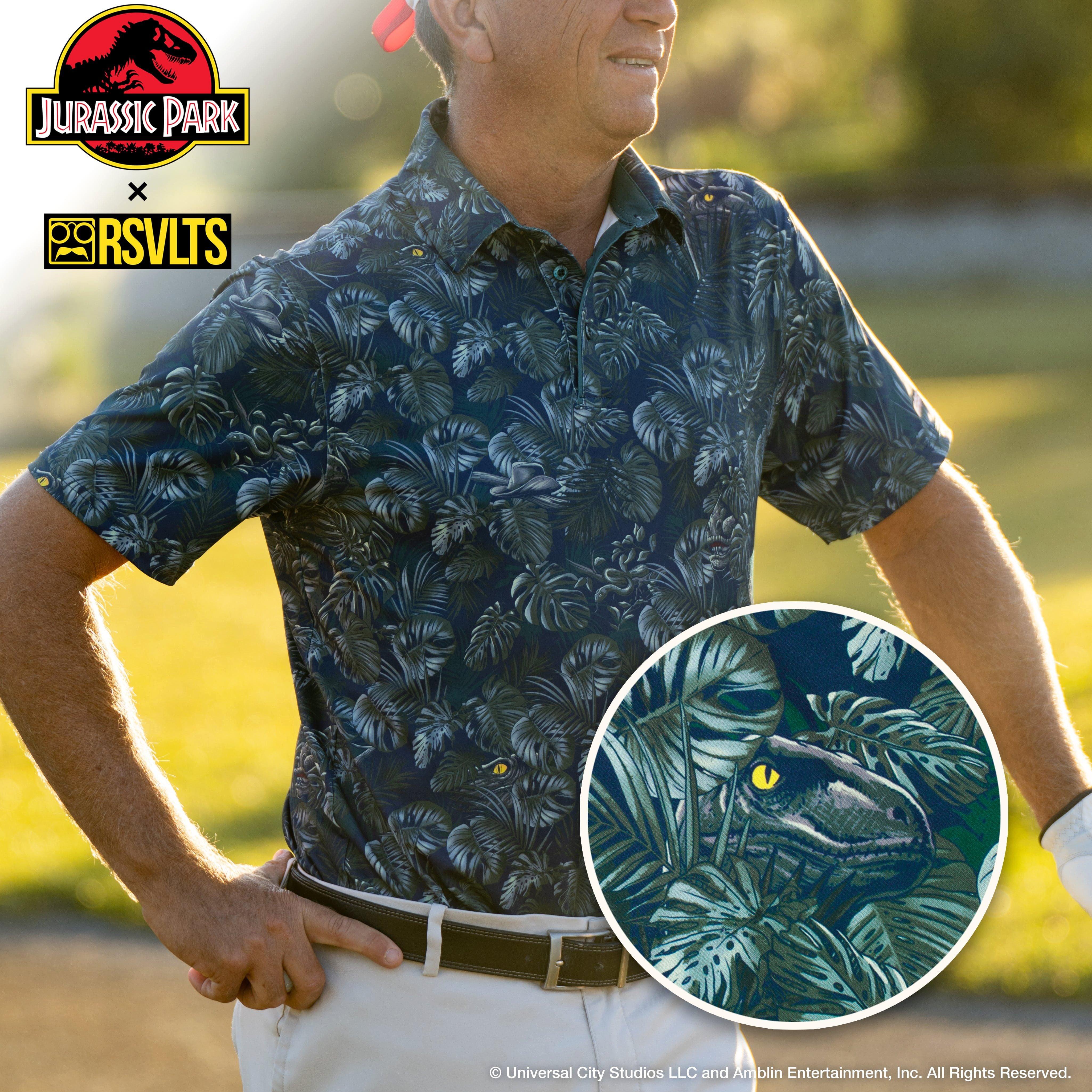 Men's Jurassic Park Clever Girl Short Sleeve Polo