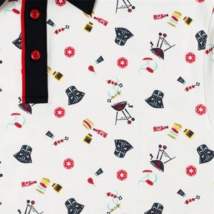 Men's Star Wars Grillin Like a Villain Short Sleeve Polo BREAKFAST BALLS