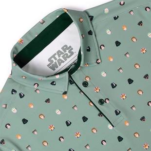 Men's Star Wars Lil Skywalkers Short Sleeve Polo BREAKFAST BALLS