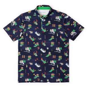 Polo Happy Gilmore You're Gonna Die Clown pour hommes BREAKFAST BALLS