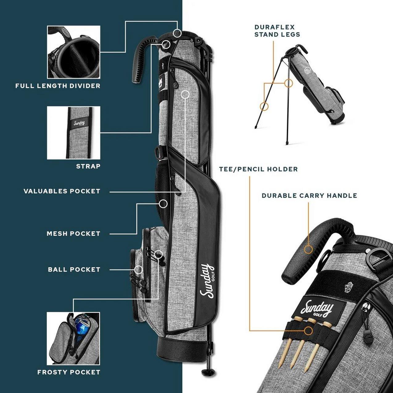 Loma Stand Bag - 6 Way