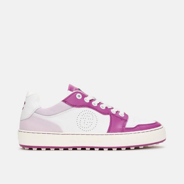 Chaussures Saturnia sans crampons pour femmes Blanc/Rose DUCA DEL COSMA