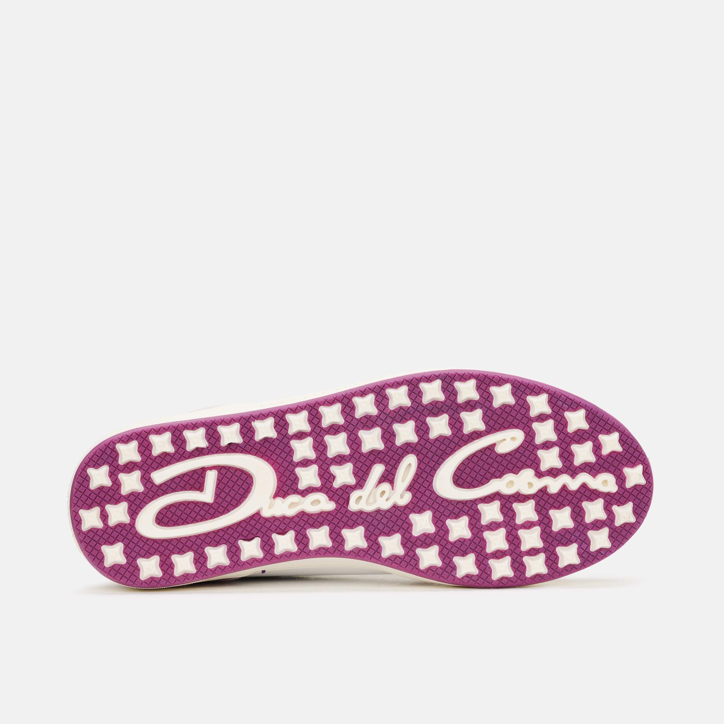 Women's Giordana Spikeless Golf Shoe-White/Pink/Purple