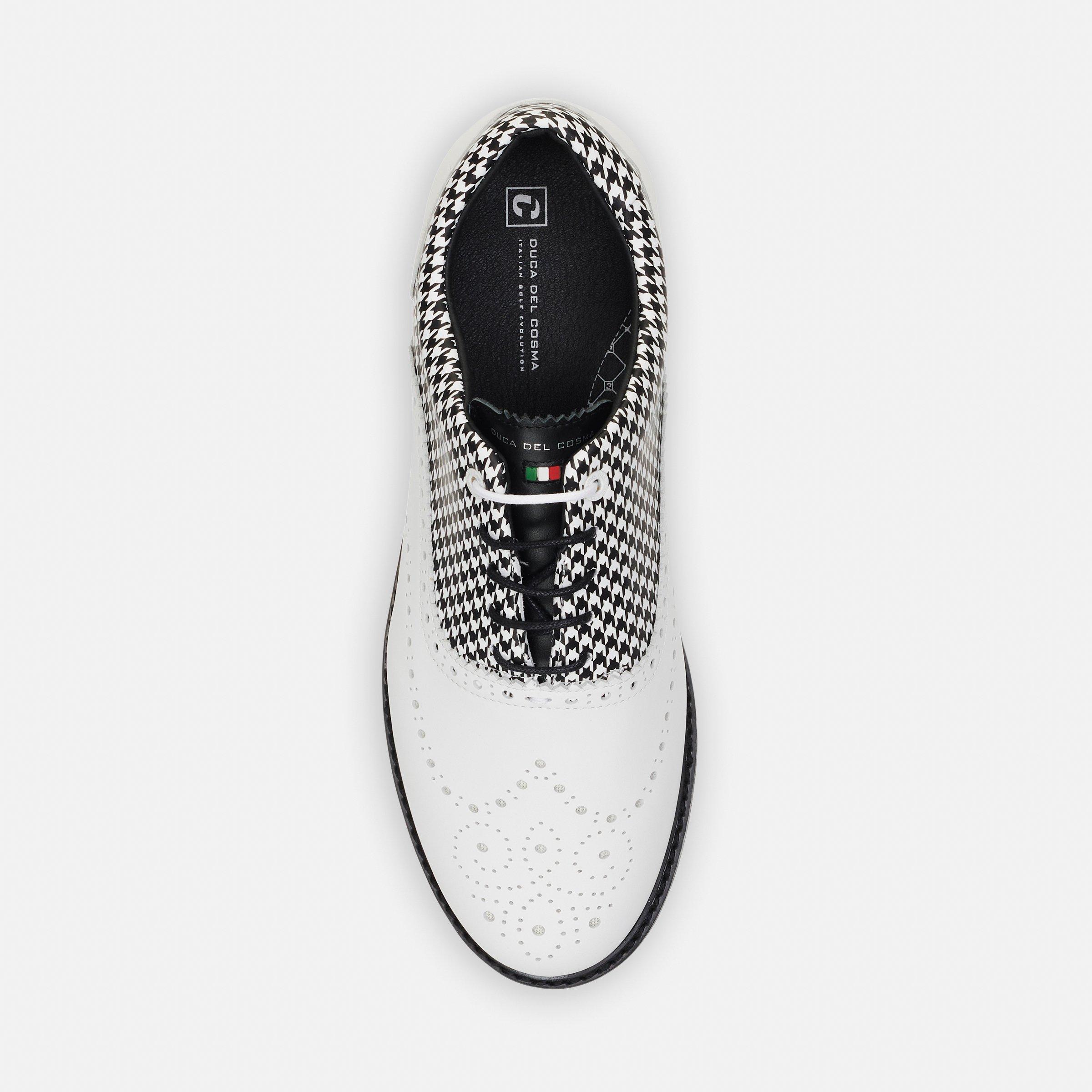 Men's Dandy Spikeless Golf Shoe-White