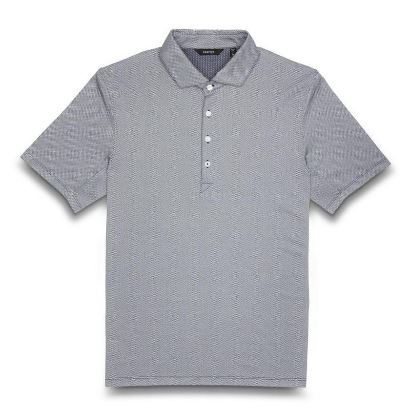 Men's Andrew Recycled Jacquard Short Sleeve Polo