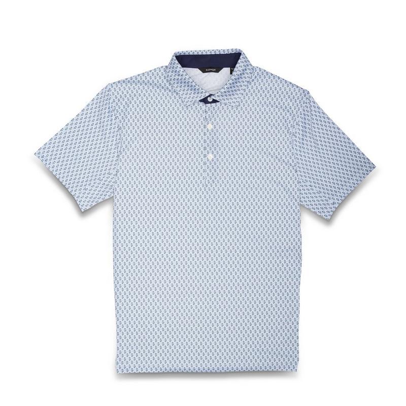 Men's Taylor Recycled RG Monogram Short Sleeve Polo
