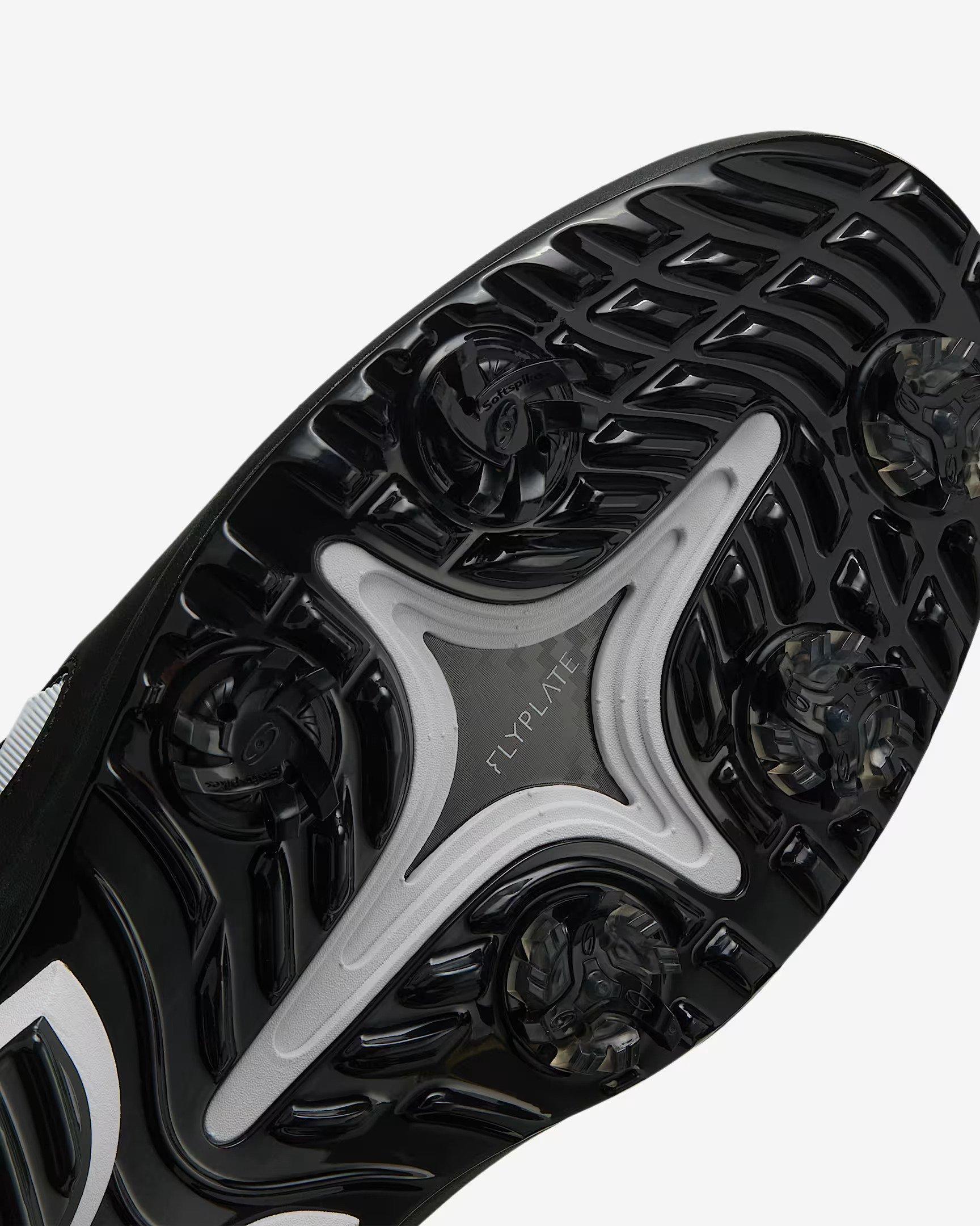 Victory Tour 4 Spiked Golf Shoe - Black/White