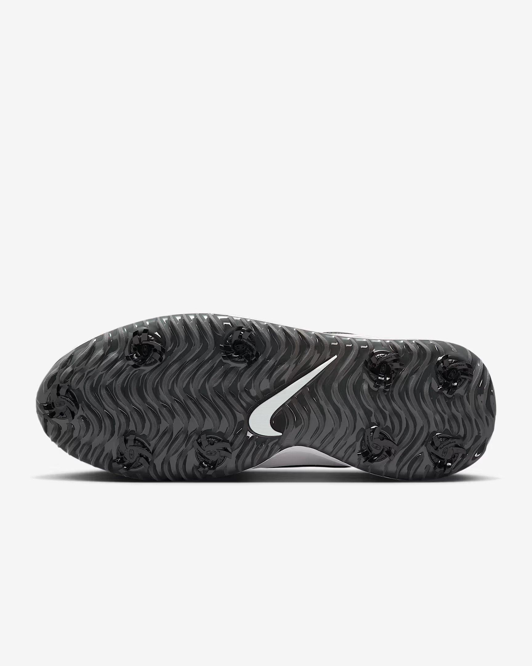 Victory Pro 4 Spiked Golf Shoe - Black/White