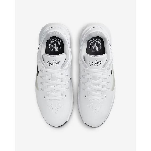 Victory Pro 4 Spiked Golf Shoe - White/Black | NIKE | Golf Shoes