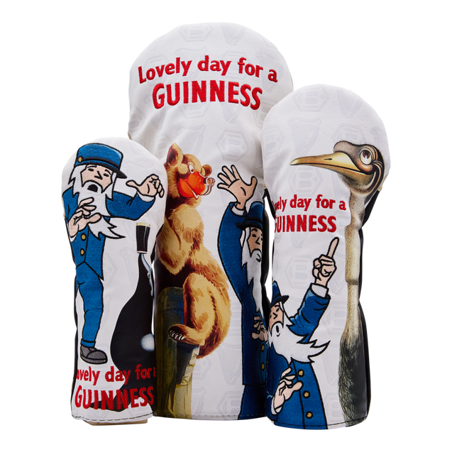 Limited Edition - Wood Set Headcovers - Lovely day for a Guinness BETTINARDI
