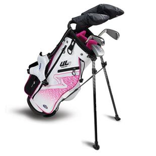 UL7 Junior 48 Inch 5-Piece White Stand Bag Package Set US KIDS