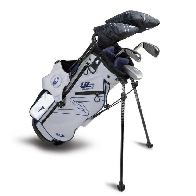 UL7 Junior 51 Inch 5-Piece Silver Stand Bag Package Set | US KIDS