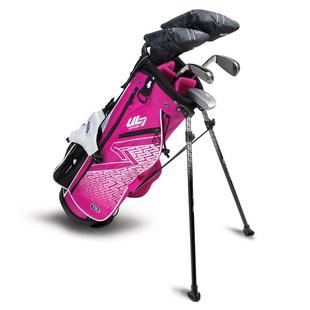 UL7 Junior 51 Inch 5-Piece Pink Stand Bag Package Set US KIDS