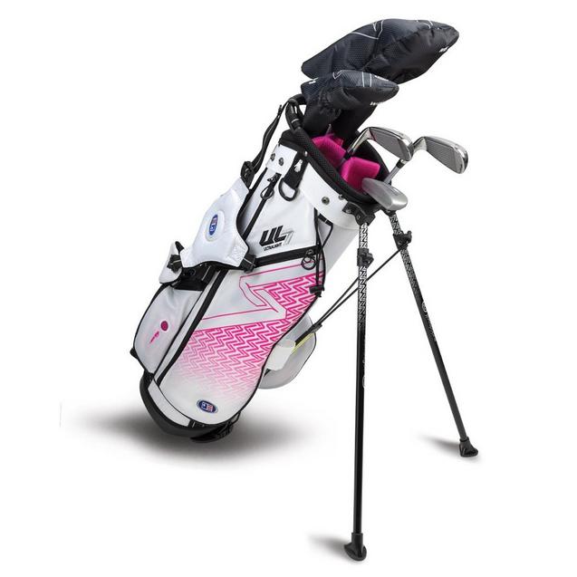 Ensemble sac de golf sur pieds et 5 bâtons UL7 Junior 54 pour enfants US KIDS