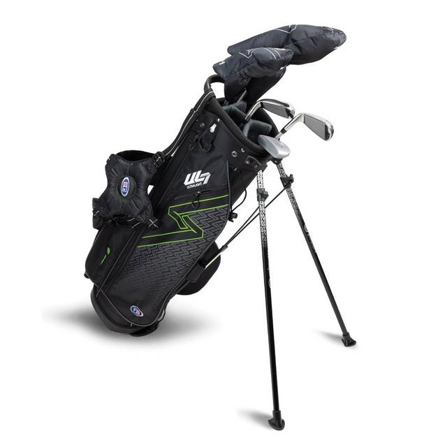 UL7 Junior 57 Inch 5-Piece Black Stand Bag Package Set US KIDS