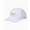 WHITE | Men's Dog Tag 6-Panel Snapback Cap