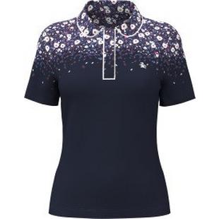 Women's Engineered Floral Short Sleeve Polo ORIGINAL PENGUIN GOLF