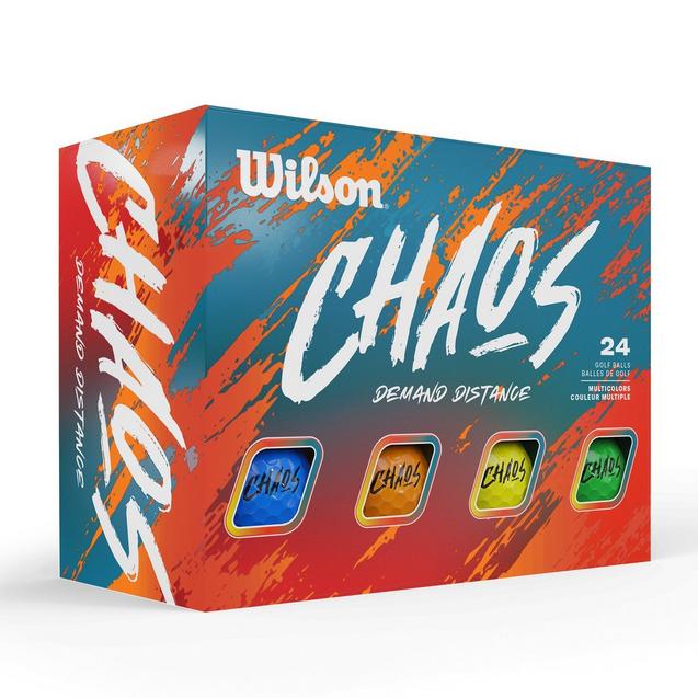 Chaos Matte Golf Balls - 24 Pack WILSON