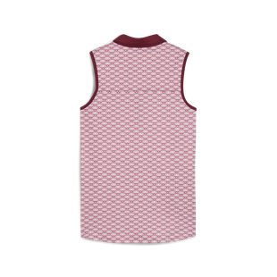 Women's Cloudspun Scallop Sleeveless Polo PUMA