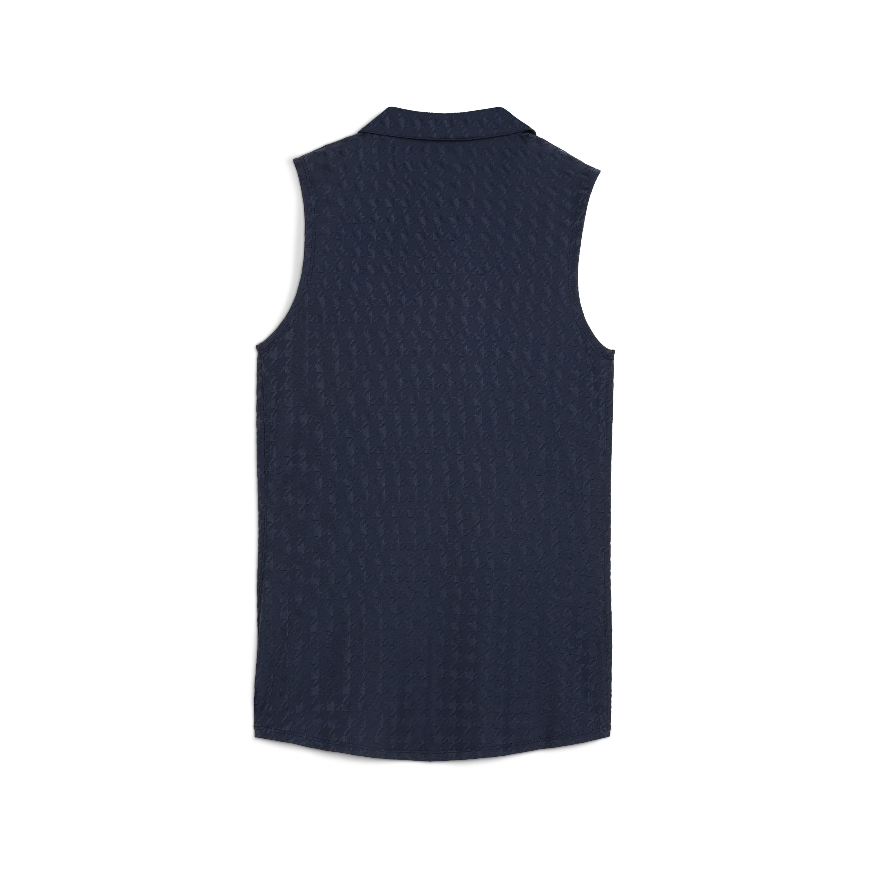 Women's Houndstooth Sleeveless Polo