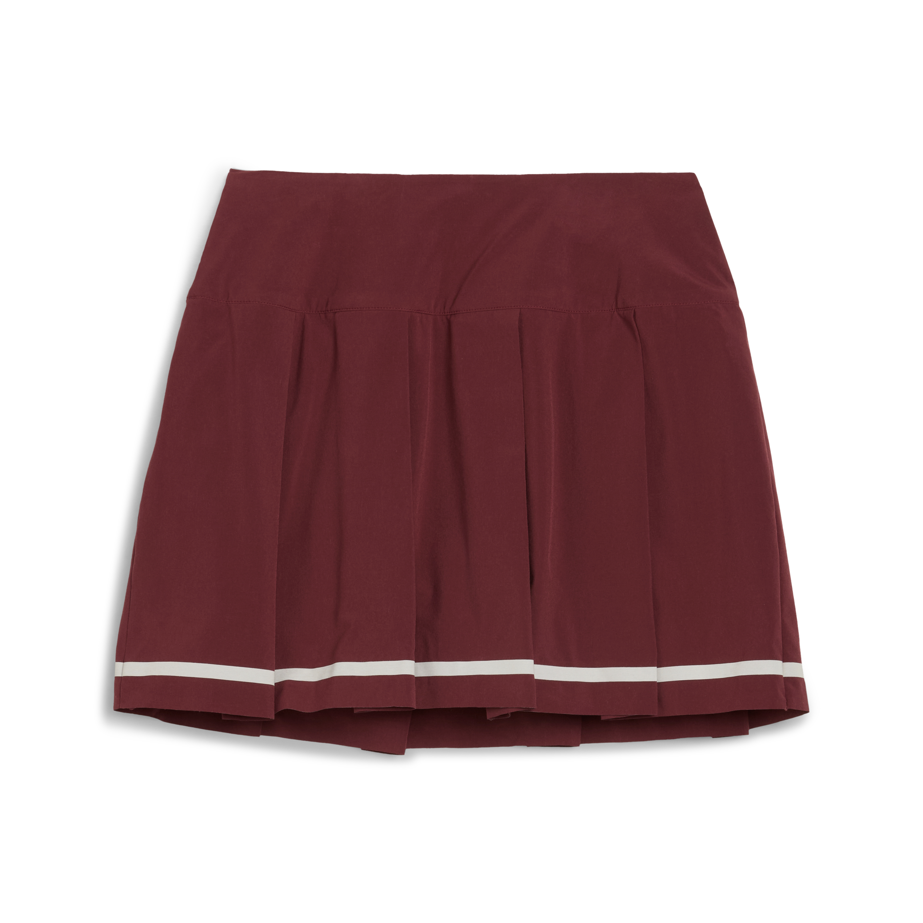 Women's Stripe Pleated Skirt