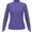 PURPLE | Women's Light Weight Full Zip Knit Longsleeve Top
