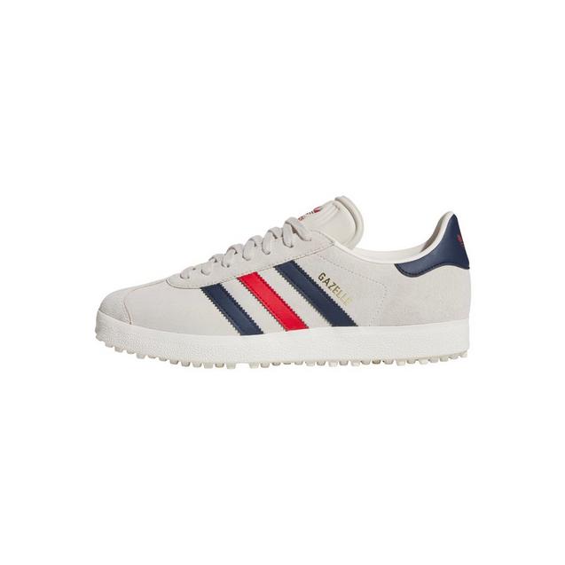 Chaussures Gazelle sans crampons pour hommes - Gris, marine et rouge ADIDAS