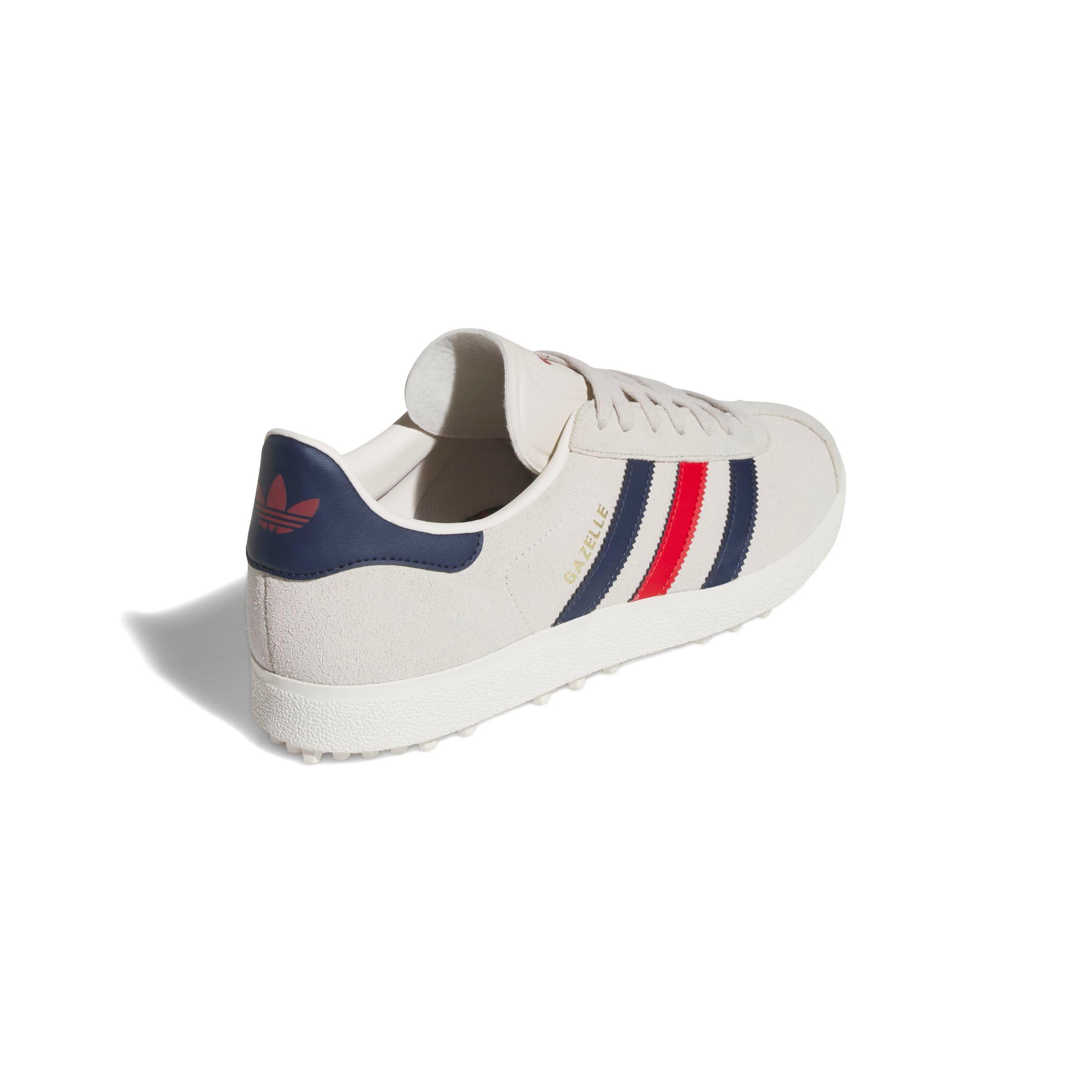 Men's Gazelle Spikeless Golf Shoe - Grey/Navy/Red