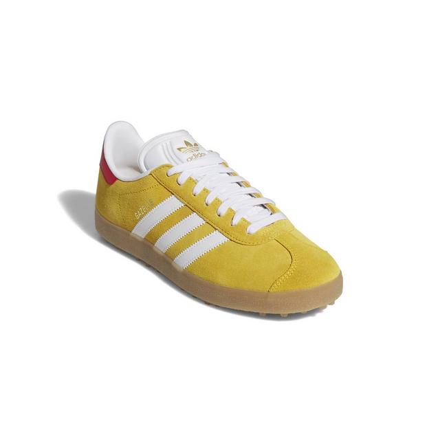 Men's Gazelle Spikeless Golf Shoe - Yellow | ADIDAS | Golf Shoes