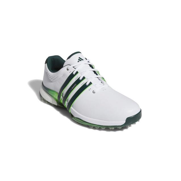 アディダス　TOUR360 25 SL WD Men's Tour360 25 Spikeless Golf Shoe - White/Green | ADIDAS