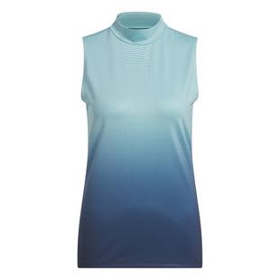 Women's Ultimate365 Gradient Mock Neck Sleeveless Top ADIDAS