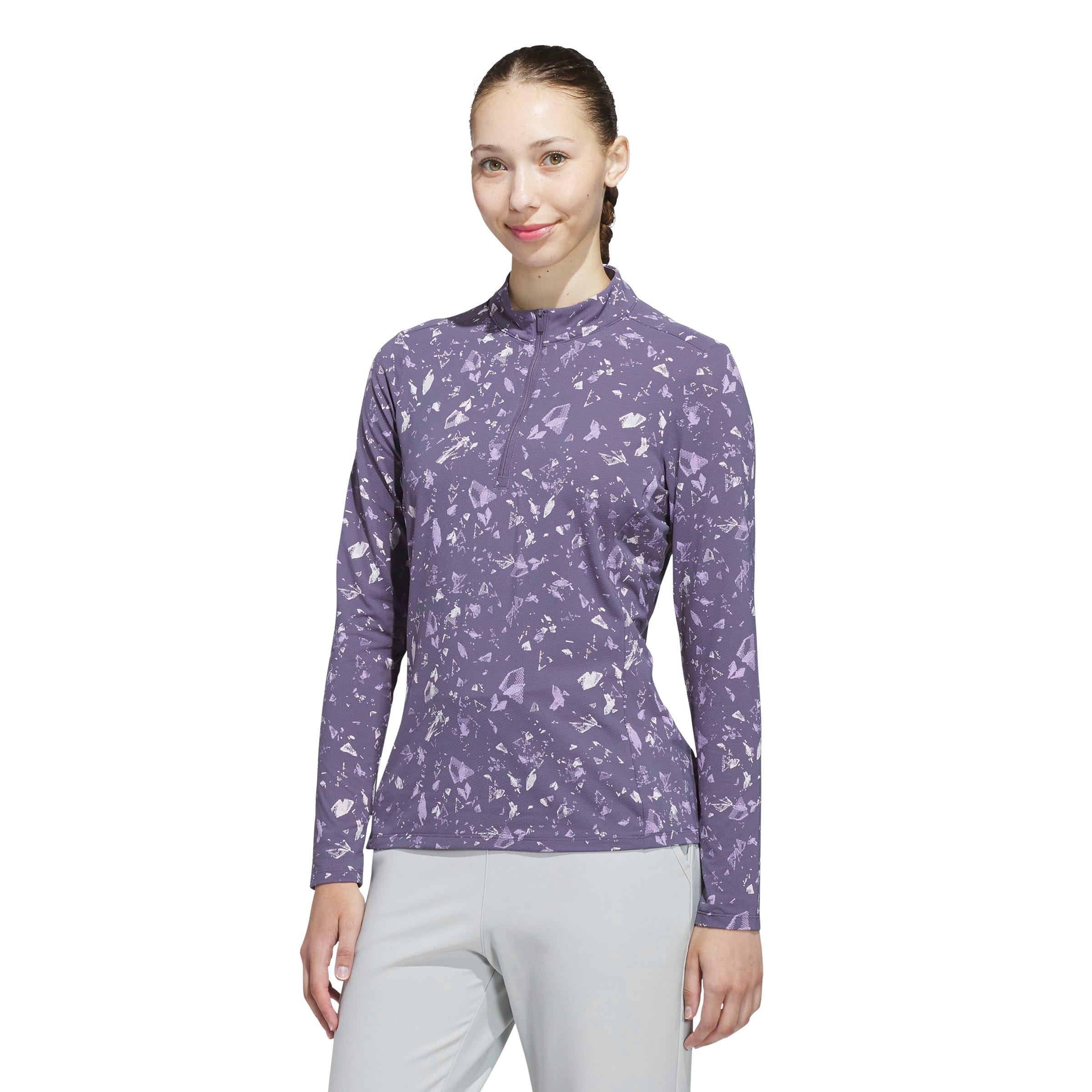 Women's Ultimate365 Printed 1/4 Zip Longsleeve Top
