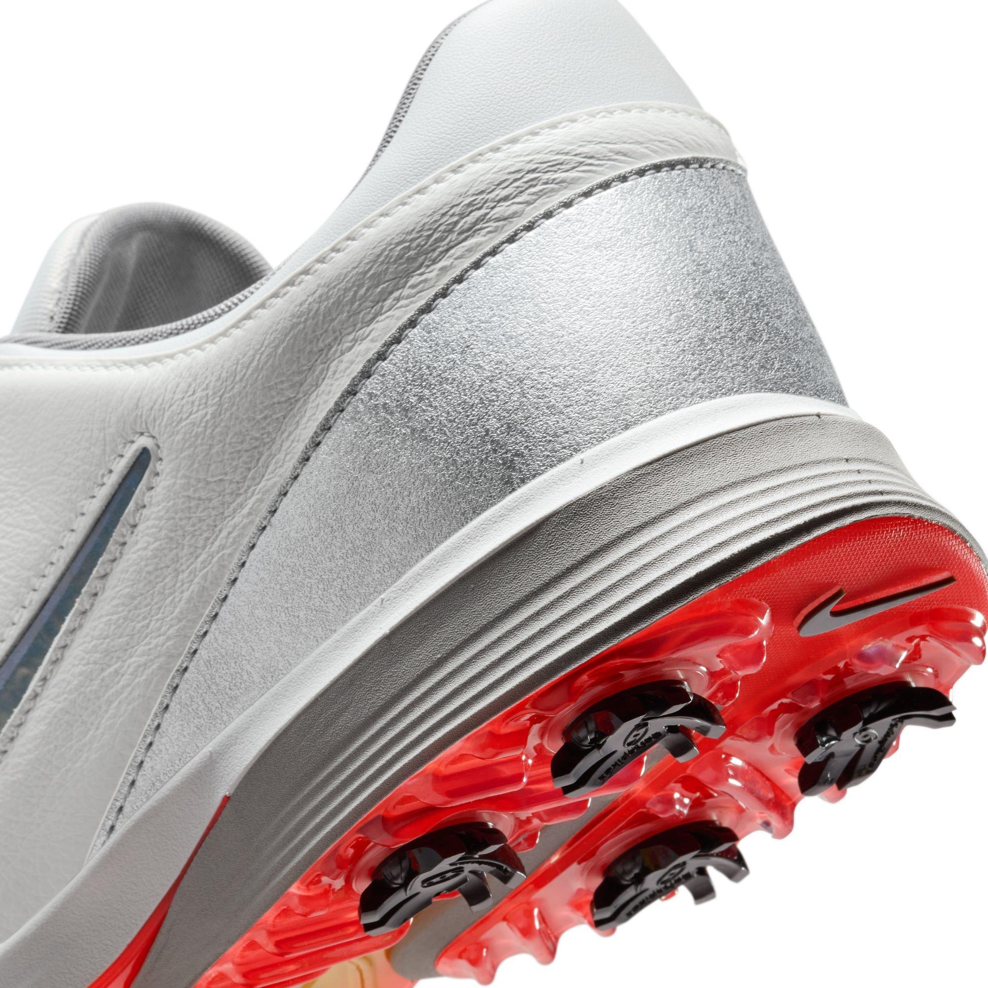 Victory Tour 4 NRG US Open Spiked Golf Shoe - White/Silver