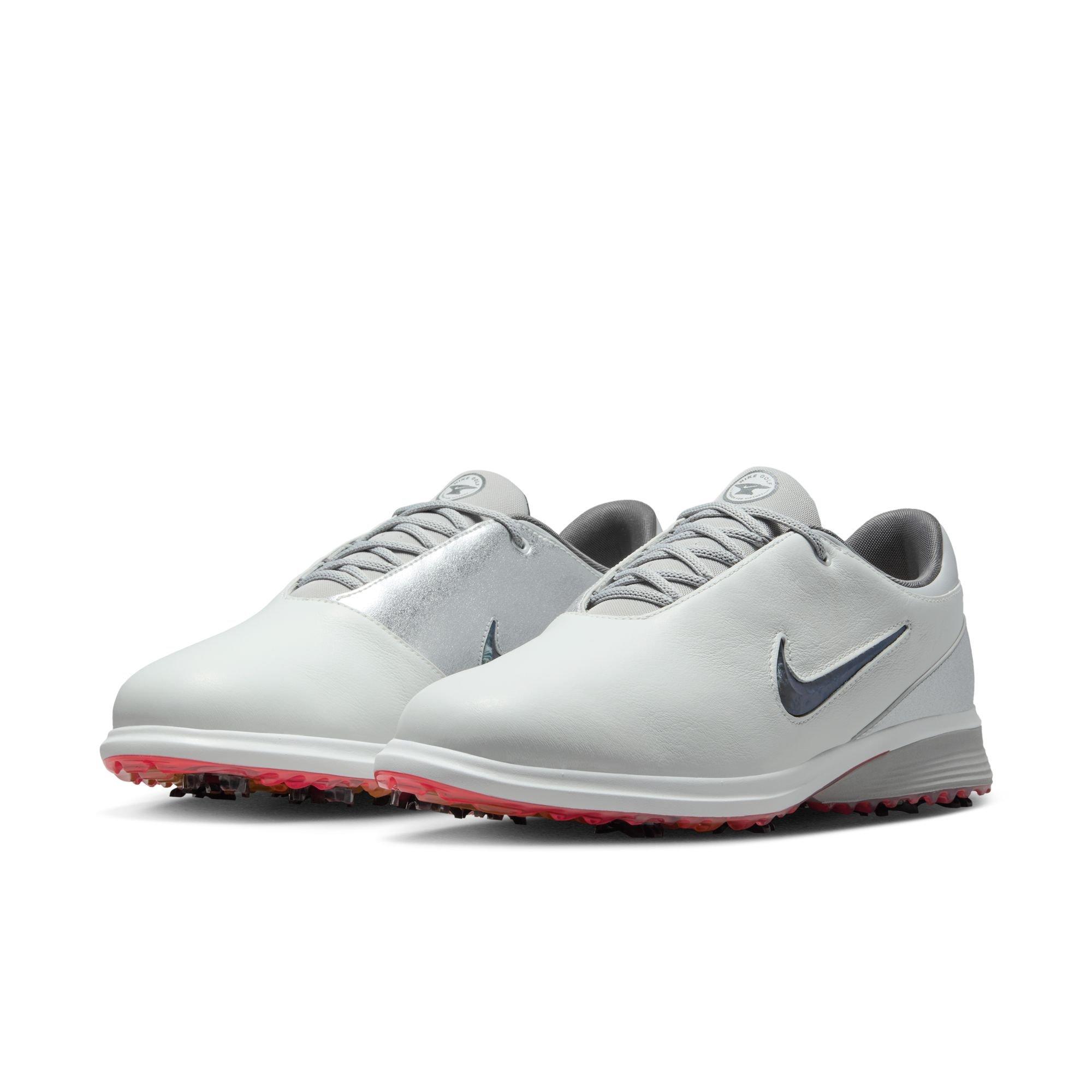 Victory Tour 4 NRG US Open Spiked Golf Shoe - White/Silver
