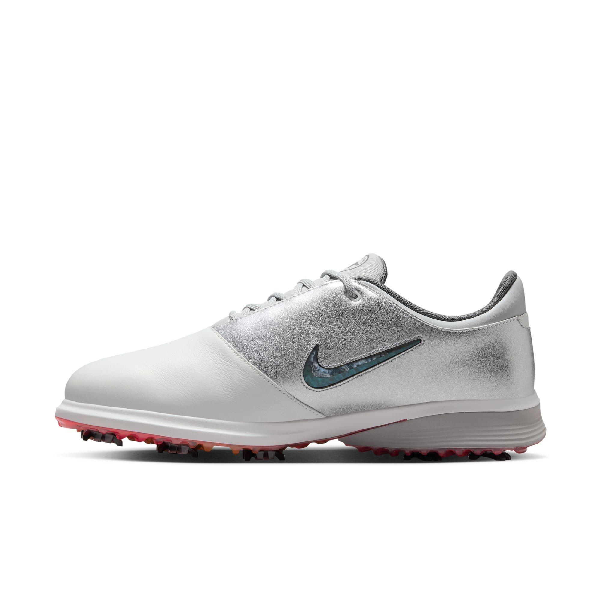 Victory Tour 4 NRG US Open Spiked Golf Shoe - White/Silver