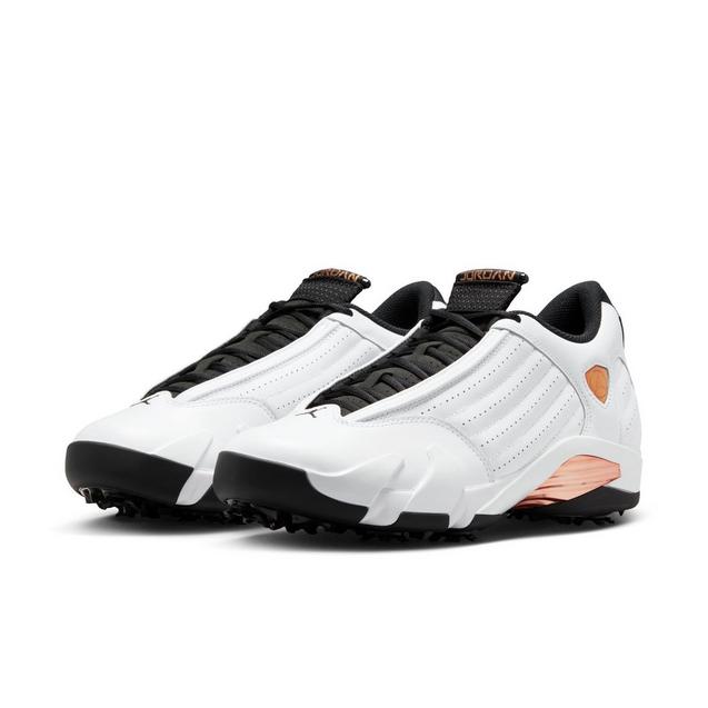 AIR JORDAN 14 G ゴルフシューズ 10 (US) Air Jordan 14 G NRG US Open Spiked Golf Shoe - White/Black | NIKE