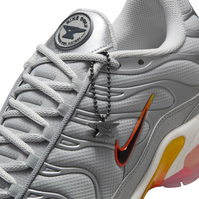 Nike Golf Air Max ゴルフシューズ グレー/イエロー Nike Air Max 90 G NRG Spikeless Golf Shoe-Grey/Yellow | NIKE