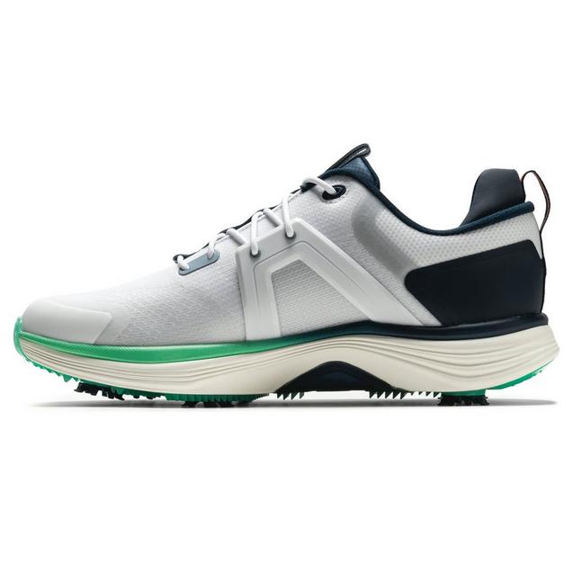 Prior Generation - Men's Hyperflex Spiked Golf Shoe - White/Green