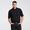 BLACK | Men's Athletic Fit Tour Modal Short Sleeve Polo