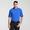 BLUE | Men's Athletic Fit Tour Modal Short Sleeve Polo