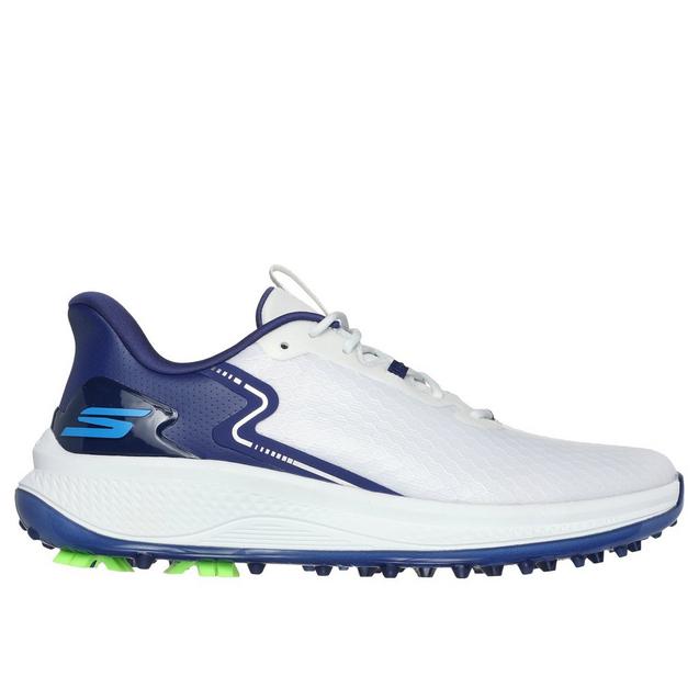 Men's Go Golf Blade GF Spikeless Golf Shoe - White/Navy SKECHERS