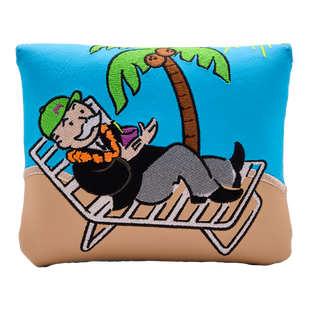 Limited Edition - Mr. Monopoly On Vacation Mallet Headcover BETTINARDI