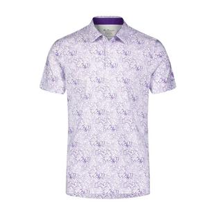 Men's AOP Block Letter Short Sleeve Polo BEN SHERMAN
