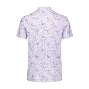 Men's AOP Block Letter Short Sleeve Polo BEN SHERMAN