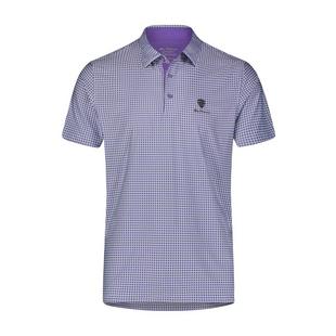 Men's Geo Print Short Sleeve Polo BEN SHERMAN