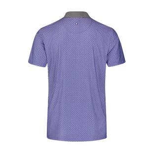 Men's AOP Linear Short Sleeve Polo BEN SHERMAN