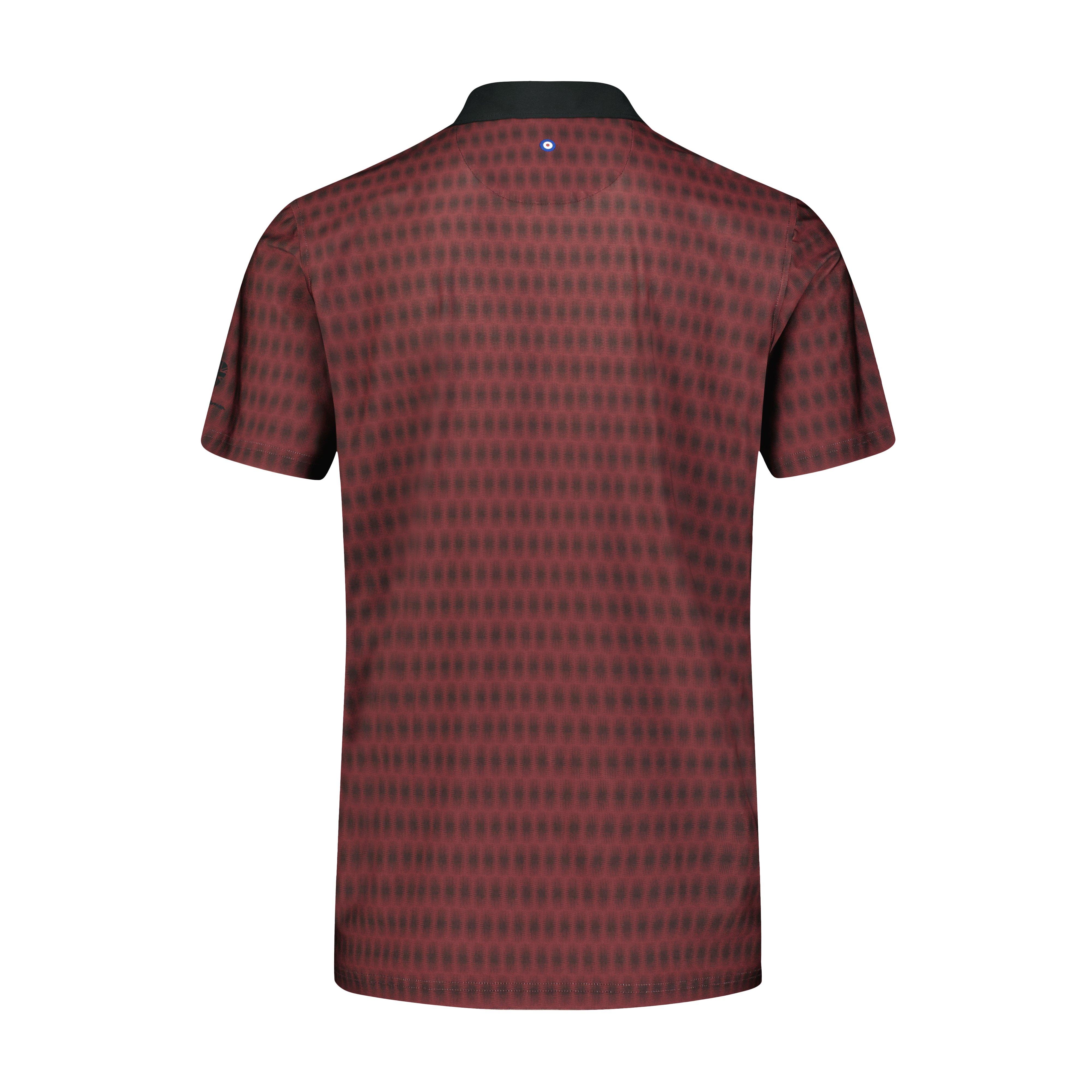 Men's Floating Geo Tech Short Sleeve Polo